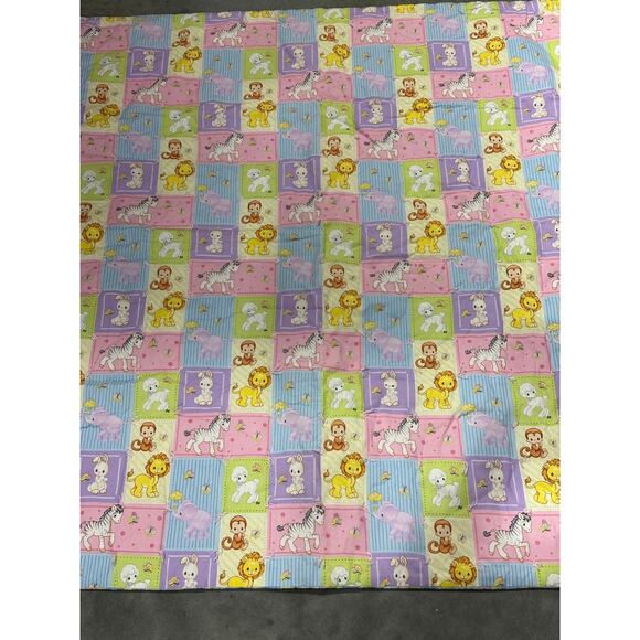 Precious Moments, Cute Animals, Baby Blanket, Nursery, Bedding, ~ 250622-WH 338 - Picture 1 of 5